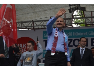 Bakan Soylu: “Karamollaoğlu Bey Bir Yerde Sıkıştınız Mı Soluğu Tayyip Erdoğan’ın Yanında Alıyorsunuz”