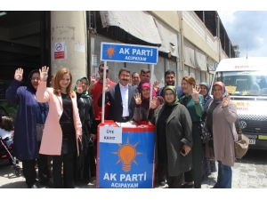 Hasan Oymak Baba Ocağında Cşkuyla Karşılandı