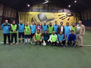 Van’daki Kurum Müdürleriyle Gazeteciler Arasında Dostluk Maçı