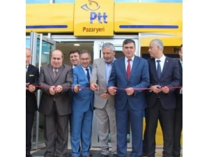 Ptt Pazaryeri Hizmet Binası Açıldı