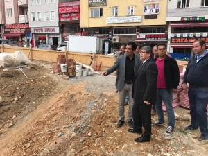 Başkan Can Çalışmaları Yerinde İnceledi