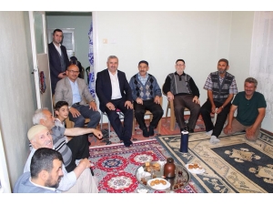 Başkan Baran’ın Ev Ziyaretleri Sürüyor