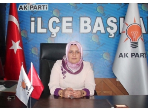 Ak Parti Harran İlçe Kadın Kolları Başkanı Huriye Biter: