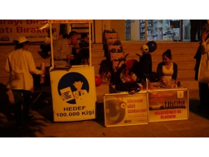 Gercüş’te Sigarayı Bırakma Standı Açıldı