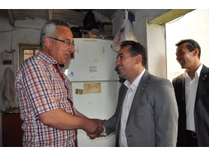 İyi Partili Eryılmaz Kula’da Seçmenleriyle Buluştu