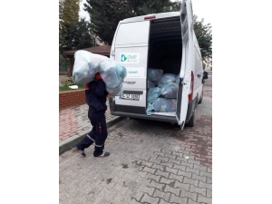 İzmit’te Bir Ayda 13 Ton 510 Kilogram Tekstil Atığı Toplandı