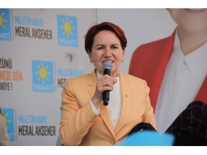 Akşener: "Kadın Cumhurbaşkanı Seçileceğim İnşallah"