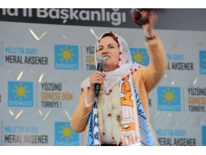 Meral Akşener, Adana’da Halka Hitap Etti