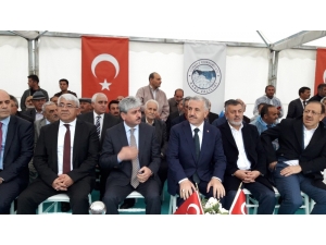 Bakan Arslan, Sultan Alparslan Külliyesi’nin Temeli Atma Törenine Katıldı