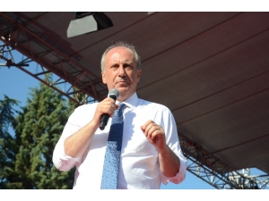 Chp’nin Cumhurbaşkanı Adayı Muharrem İnce Bilecik’te