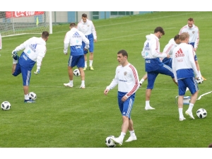 Rusya, Türkiye Maçının Hazırlıklarına Başladı