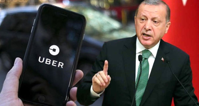 Erdoğan, Uber Tartışmalarına Son Noktayı Koydu: O İş Bitti Artık Böyle Bir Şey Yok