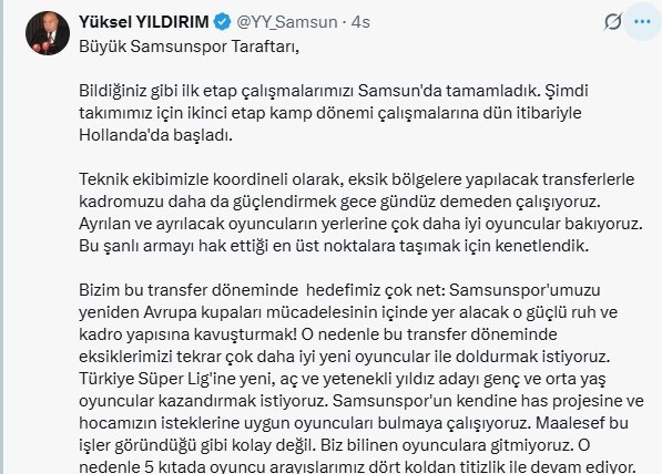 yuksel-yildirim-ayrilan-oyuncularin-yerine-cok-daha-iyilerine-bakiyoruz