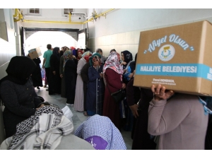 Şanlıurfa’da İhtiyaç Sahibi Ailelere Gıda Yardımı