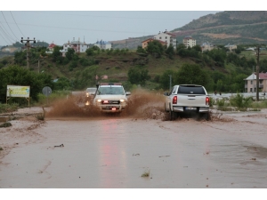 Tunceli’de Sağanak Etkili Oldu