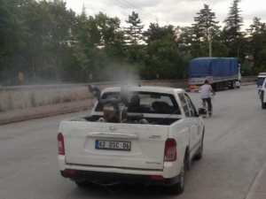 Ereğli Belediyesinden Haşereyle Mücadele Çalışmaları