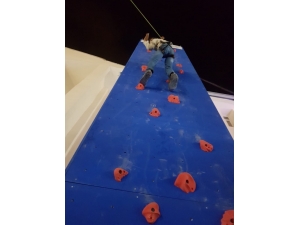 Hakkari’de Yapay Duvar Tırmanışı