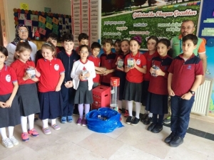 İzmit Belediyesi’nin Kampanyasına Okullardan Destek Yağmuru