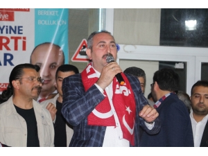 Adalet Bakanı Gül: “Chp Gelirse Halkın Kazanımlarını Elinden Alacak”