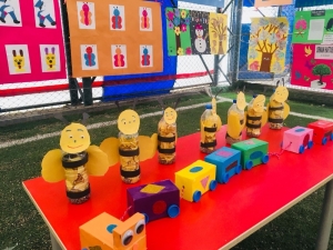 Beytüşşebap’ta Minik Öğrencilerin Sergisine Yoğun İlgi