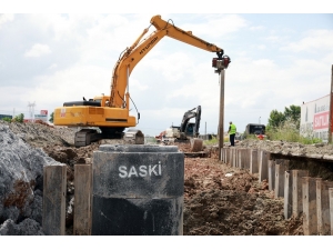 Erenler Yağmursuyu Projesi’nde Çalışmalar Sürüyor
