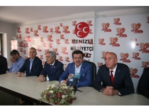 Bakan Zeybekci’den Mhp Denizli İl Başkanlığına Ziyaret