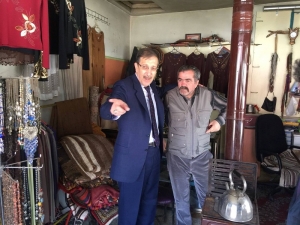 Başkan Bulutlar Esnaf İle Buluştu