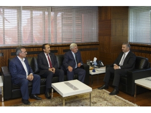 Başkan Çelik, Kesob Başkanı Övüç Ve Yönetimi İle Görüştü