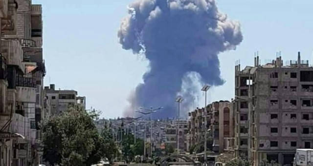 Suriye'nin Kuzeyinde Amerikan-Fransız Askeri Üssünde Patlama Meydana Geldi