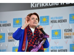 Cumhurbaşkanı Adayı Akşener: "Ben Tika’yı Kapatacağım Demedim, Trt’yi Kapatacağım Dedim"