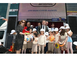 Esenyurtlu Küçük Atık Pil Avcılarına Ödül