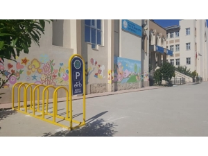 Atıklardan Bisiklet Park Yeri Çalışması