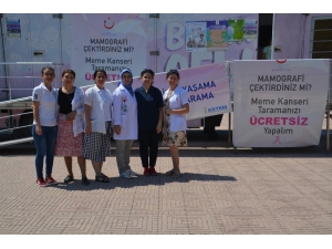 Kanser Tarama Tırı ‘Pembe Prenses’ Aliağa’da