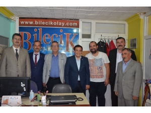 Mhp Bilecik Merkez İlçe Başkanı Talha Özkan,