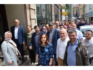 Cumhurbaşkanı Erdoğan’ın Seçim Kampanyasına Partisinin Giresun Teşkilatından Destek