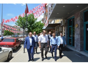 Mhp’li Osmanoğlu Ödemiş’te Pazarcılarla Buluştu