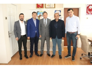 Zeki Çimen Ve Ekibi Konesob’u Ziyaret Etti