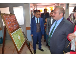 Sarıkamış’ta El Emeği Göz Nuru Ürünler Sergilendi