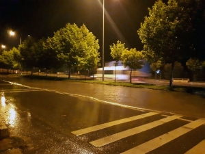 Sağanak Yağış, D-650 Karayolunu Göle Çevirdi