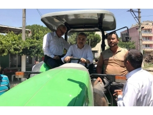 Mustafa Savaş, Söke Ve Bağarası’nda Üreticiyle Buluştu