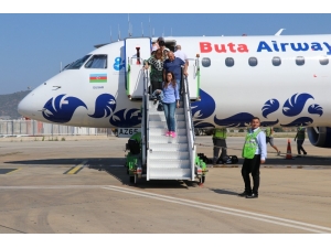 Azerbaycan’dan Gazipaşa’ya İlk Uçuş