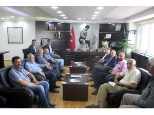 Chp Milletvekili Adayları Başkan Acar’ı Ziyaret Etti