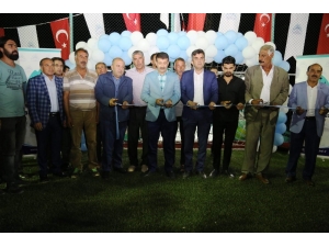 Eyyübiye’de Yapımı Tamamlanan Spor Kompleksinin Açılışı Yapıldı