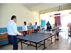 Öğrenciler Doyasıya Masa Tenisi Oynadı