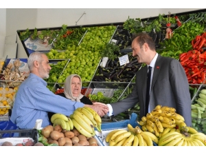 Mhp’li Osmanağaoğlı, Bornova’da Seçmenlerle Buluştu