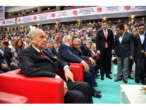Devlet Bahçeli’ye Coşkulu Karşılama