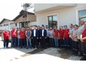 Ak Parti Aydın Milletvekili Savaş, Efeler’de Osb’yi Ziyaret Etti