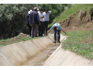 Güzelkonak Modern Sulama Kanalına Kavuştu
