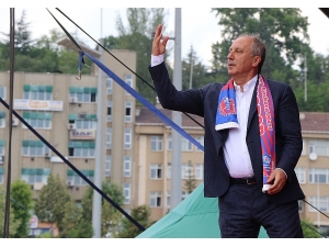 Chp Cumhurbaşkanı Adayı Muharrem İnce Karabük’te