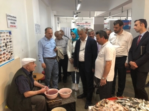 Ak Parti Trabzon Milletvekili Adayları Seçim Gezilerini Sürdürüyor